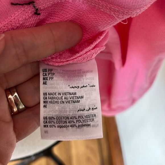 Charter Club Womens Top Heart Button Shoulder Long Sleeve Pink Size Petite NWT - Picture 13 of 14